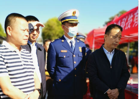 沈阳贺亮职业技能提升有限公司参加河源市 2021 年新《安全生产法》 宣传周